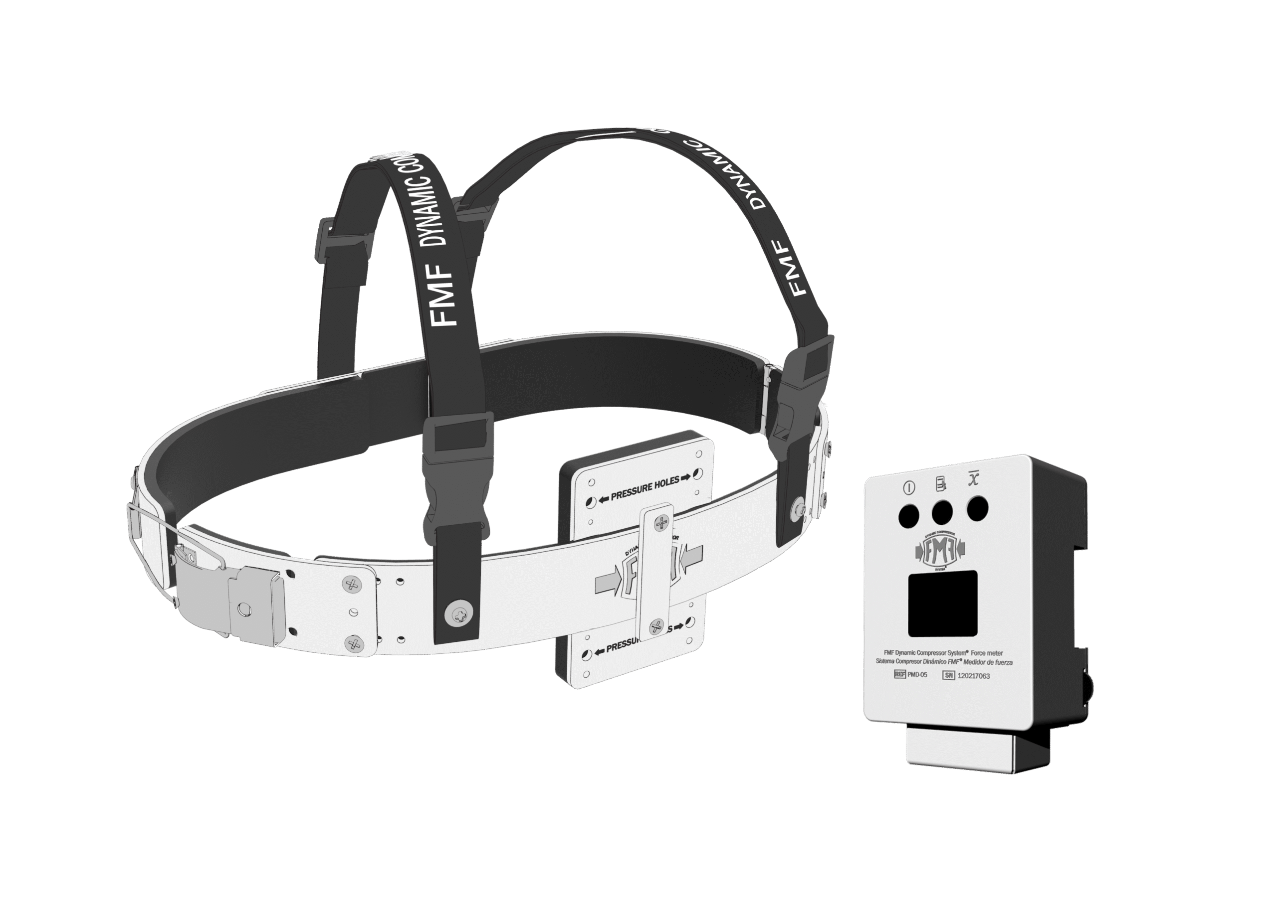 Pectus Carinatum corrector. Korsett til korrigering av fuglebryst